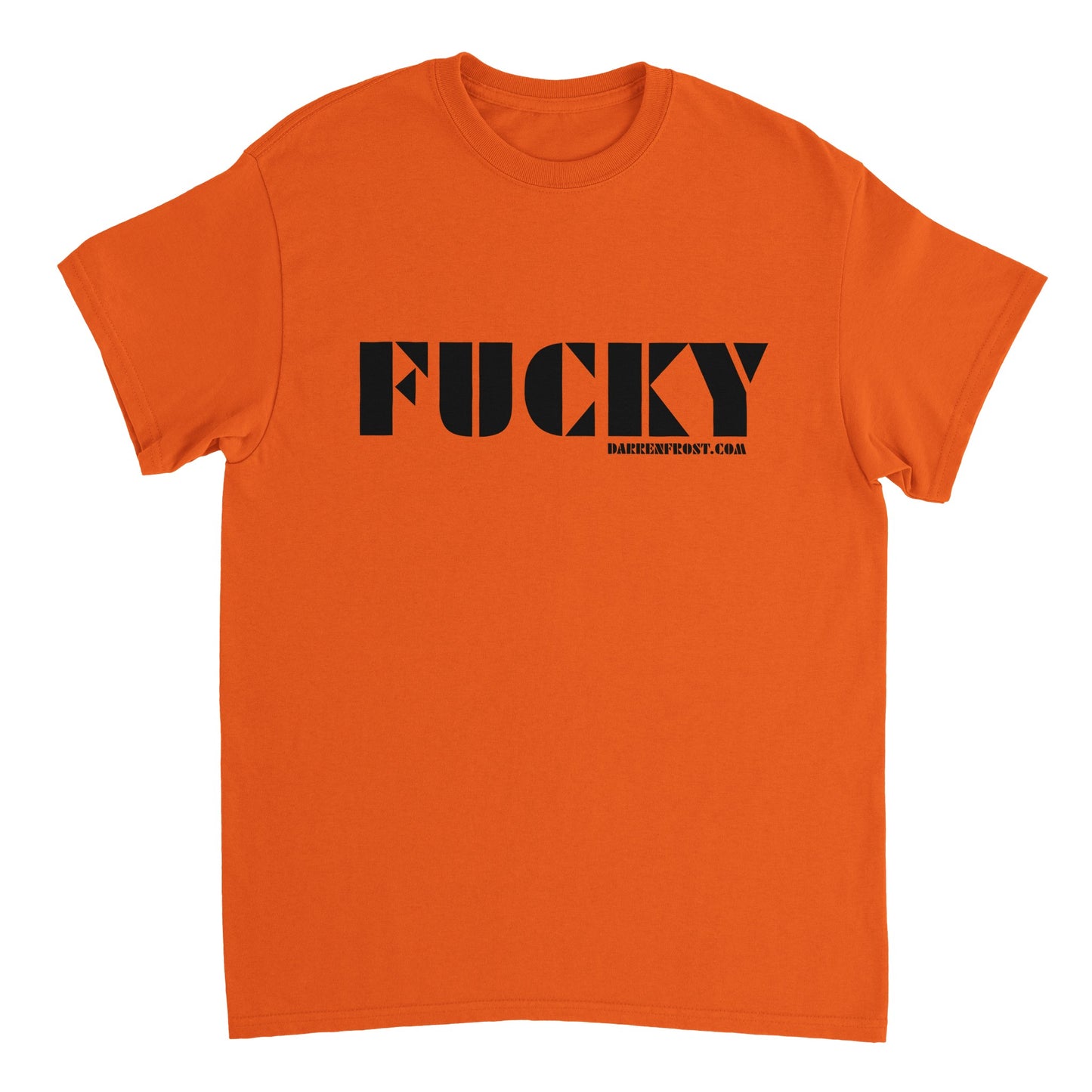 The funky FUCKY - Heavyweight Unisex Crewneck T-shirt