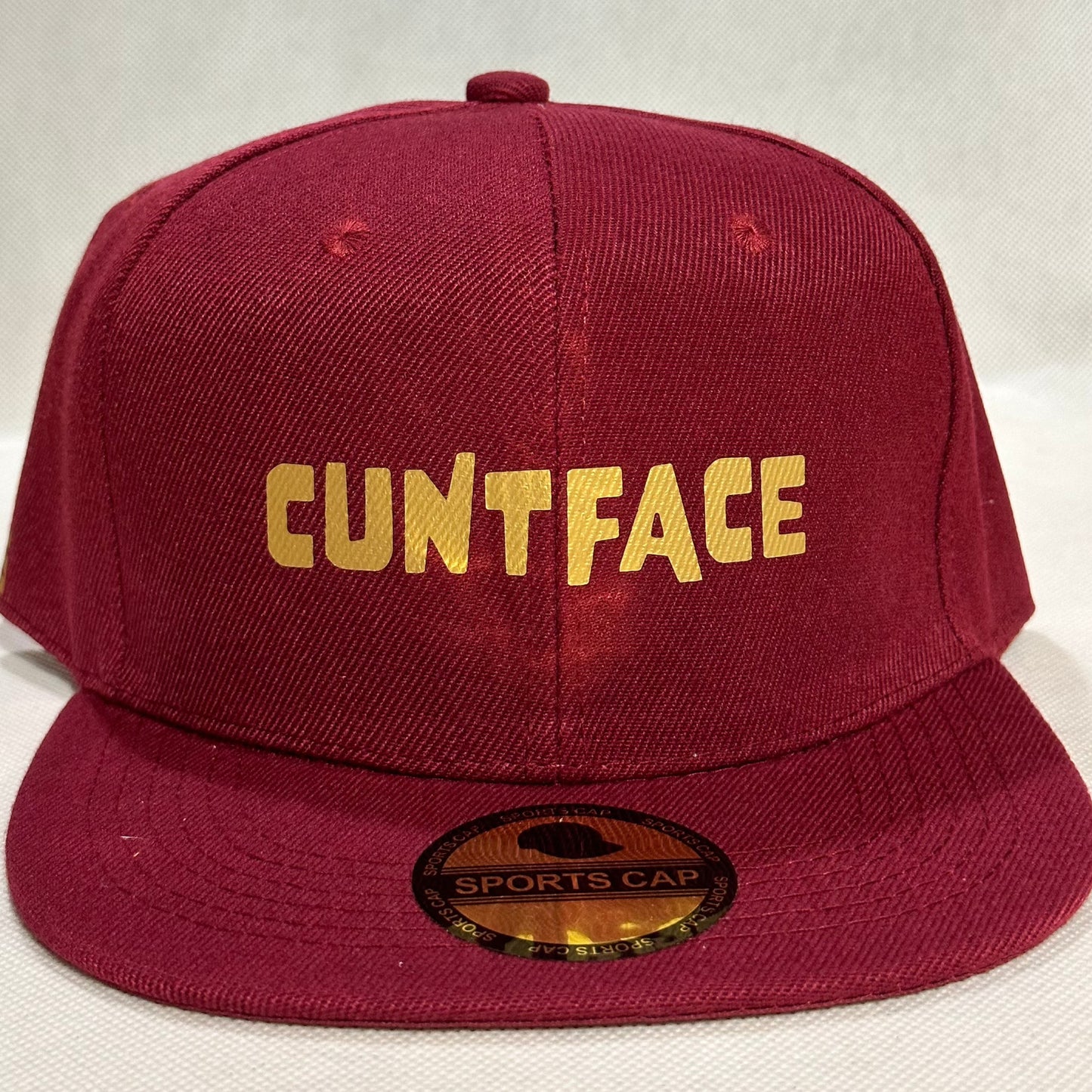 The Cuntface Hat - Flat Brim