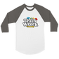 Train Wreck Comedy - Unisex 3/4 sleeve Raglan T-shirt