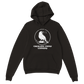Cackling Crow Comedy - white logo - Classic Unisex Pullover Hoodie