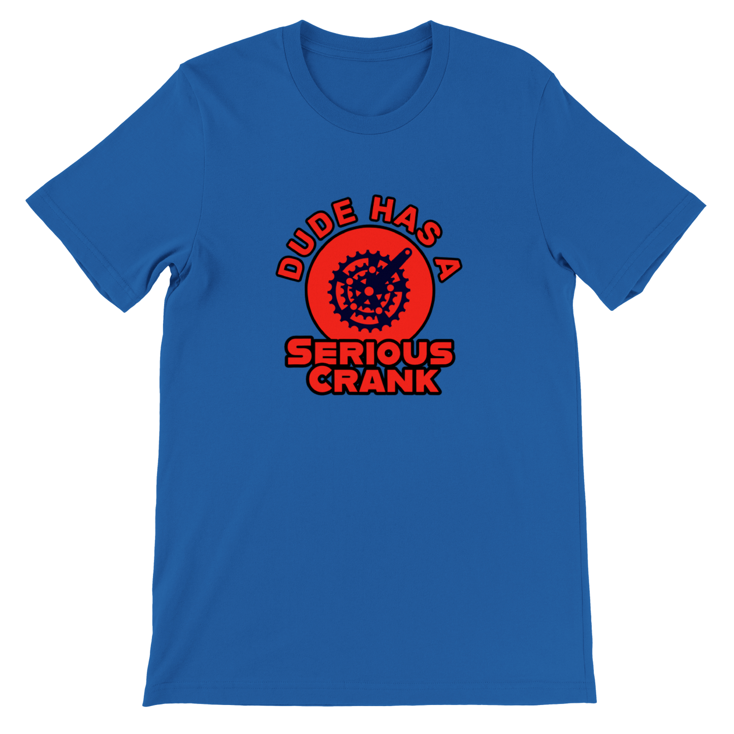 Chuck Byrn - Serious Crank - Premium Unisex Crewneck T-shirt