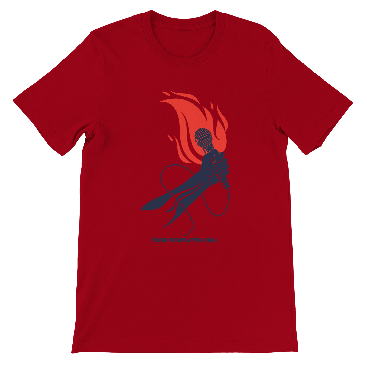 The Hot Mic - Premium Unisex Crewneck T-shirt