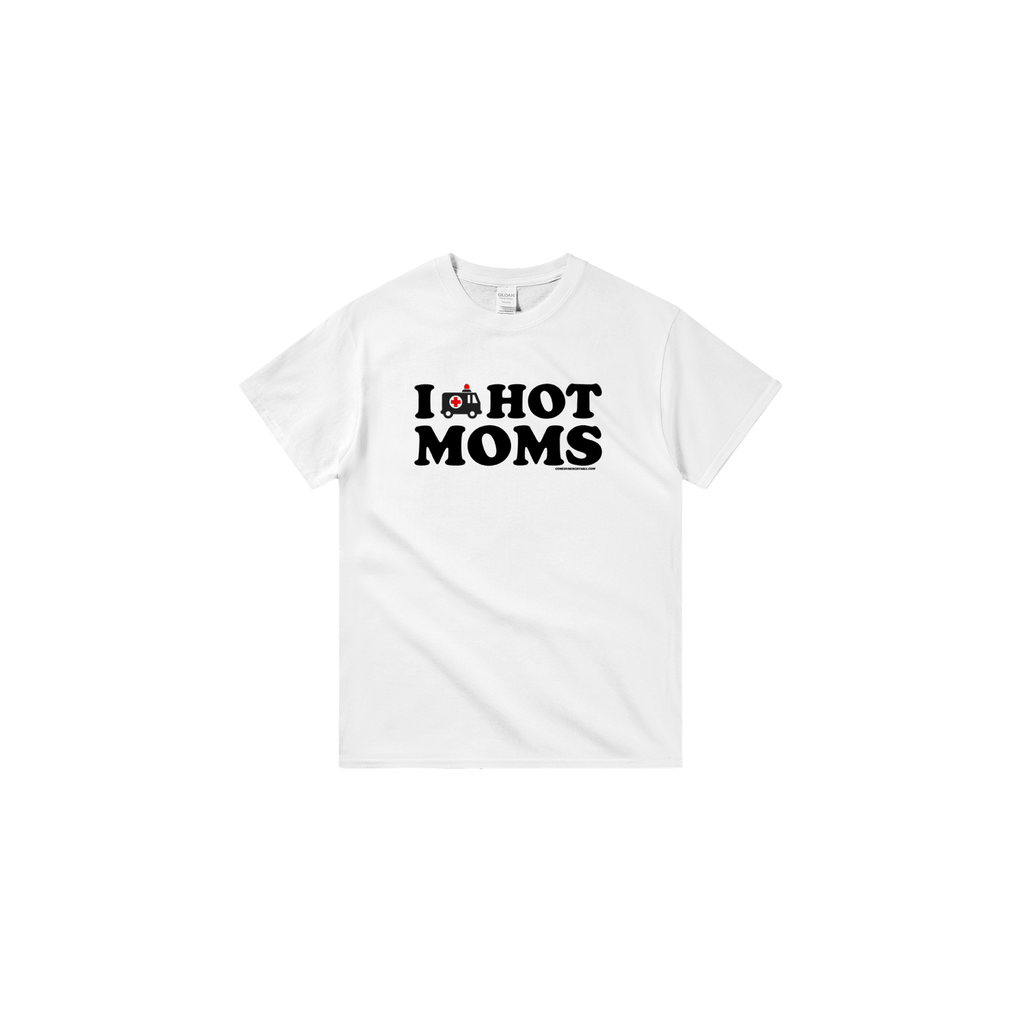 I (hospitalize) Hot Moms - Heavyweight Unisex Crewneck T-shirt