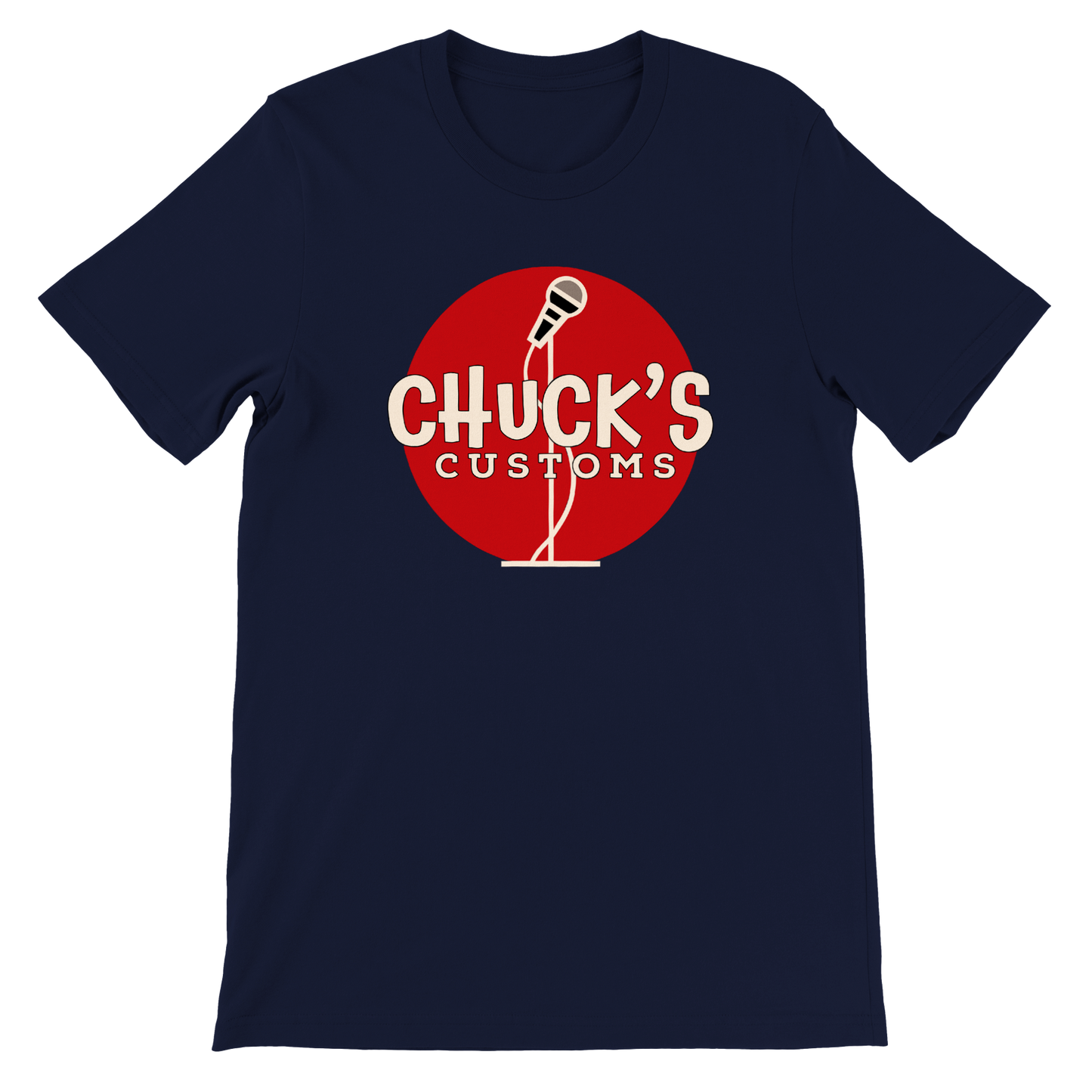 Chuck Byrn - Chuck's Customs - Premium Unisex Crewneck T-shirt