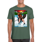 The Canadian Long Weekend -  A Moose headed Lumberjack with a beaver tail waterskiing. - Classic Unisex Crewneck T-shirt
