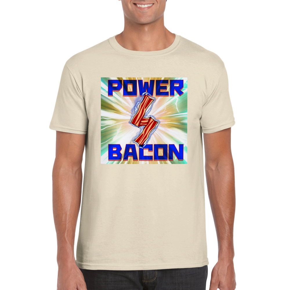 Power Bacon! - Classic Unisex Crewneck T-shirt